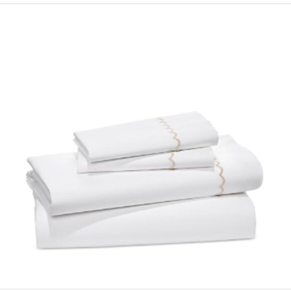 Matouk Other - Matouk Astrid Cotton Duvet Cover Set, Twin - 100% Exclusive